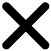 cross for removing item